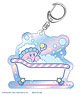 Kirby`s Dream Land Sweet Dreams Aurora Acrylic Key Ring D Bath Time (Anime Toy)