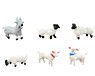 The Animal 107 Ranch Sheep / Goat (Model Train)