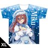 The Quintessential Quintuplets Full Graphic T-Shirt C [Miku Nakano Lolita Fashion Ver.] XL Size (Anime Toy)