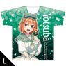 The Quintessential Quintuplets Full Graphic T-Shirt D [Yotsuba Nakano Lolita Fashion Ver.] L Size (Anime Toy)