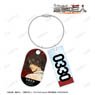 Attack on Titan [Especially Illustrated] Eren Back View of Fight Ver. Twin Wire Acrylic Key Ring (Anime Toy)