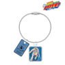 Katekyo Hitman Reborn! [Especially Illustrated] Superbi Squalo (10 After Year) Color Shirt Ver. Twin Wire Acrylic Key Ring (Anime Toy)