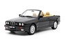BMW M3(E30) Convertible 1989 (Black) (Diecast Car)