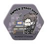 [Bungo Stray Dogs] Hexagon Can Badge Mocho-C (Ryunosuke Akutagawa) (Anime Toy)