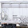092 44 283 (N) 2-Bay Covered Hopper BURLINGTON NORTHERN SANTA FE RD# BNSF 40555 FT#8 (Model Train)