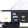 105 00 430 (N) 50` Steel Side, 14 Panel, Fixed End Gondola, Fishbelly Sides NORFOLK SOUTHERN RD# NS 996105 (Model Train)