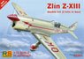 Zlin Z-XIII (Set of 2) (Plastic model)