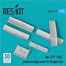 He-219 `Uhu` Undercarriage Covers (For Dragon) (Plastic model)