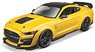 Mustang Shelby GT500 2020 (Yellow/Black) (Diecast Car)