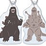 Godzilla Acrylic Key Ring Collection Yuru-Palette (Set of 8) (Anime Toy)