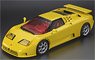 Bugatti EB110 SS Yellow (Diecast Car)