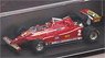 126C 1980 No,2 Gilles Villeneuve (w/Driver Figure) (Diecast Car)