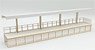 1/80(HO) One-Sided Platform (Roof Type A) (Renewal Product) Paper Kit (Unassembled Kit) (Model Train)