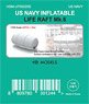 US Navy Inflatable Life Raft Mark-6 (Plastic model)