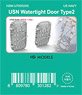 US Navy Watertight Doors Type 2 (Plastic model)