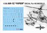 AH-1Z `Viper` Decal (for Cartograf) (Decal)