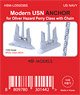 US Navy Anchor Chain for Oliver Hazard Perry Class Missile Frigate (Plastic model)