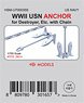 WWII US Navy Anchor Chain for Destroyer & Etc (Plastic model)