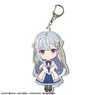 The Magical Revolution of the Reincarnated Princess and the Genius Young Lady Big Acrylic Key Ring Design 03 (Euphyllia Magenta/A) (Anime Toy)
