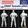 USAF Female Pilot for F-5E/F, RF-5E Vol.3 Stand (Plastic model)