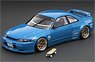 PANDEM GT-R (BCNR33) Blue With Skate Board (ミニカー)