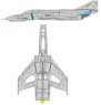 F-4E サーフェイスパネル塗装マスクシール (モンモデル用) (プラモデル)