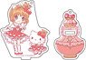 Cardcaptor Sakura x Sanrio Characters Acrylic Stand Key Ring Perfume Ver. Sakura x Hello Kitty (Anime Toy)