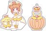 Cardcaptor Sakura x Sanrio Characters Acrylic Stand Key Ring Perfume Ver. Sakura x Pom Pom Purin (Anime Toy)