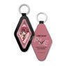 Code Geass Lelouch of the Rebellion Lost Stories Leather Key Ring 04 Kallen (Mini Chara) (Anime Toy)