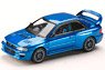Subaru Impreza 22B Sti Version (GC8 Kai) / Euro Custom Version Sonic Blue Mica (Diecast Car)