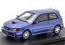 Toyota Starlet Glanza V (1996) Purpleish Blue Mica Metallic (Diecast Car)