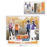 Premium Acrylic Diorama Plate [Naruto & Boruto] 01 Naruto & Sasuke & Sakura & Hinata Sukajan Ver. (Especially Illustrated) (Anime Toy)