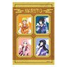 Petant Sticker [Naruto & Boruto] 01 Naruto & Sasuke & Sakura & Hinata Sukajan Ver. (Especially Illustrated) (Anime Toy)