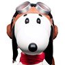 Super Size Vinyl/ Peanuts: Snoopy Flying Ace12inch Figure (Doghouse Box) (Completed)