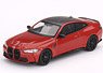 BMW M4 Competition (G82) Toronto Red Metallic (LHD) (Diecast Car)