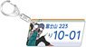 Laid-Back Camp Number Plate Style Key Ring Rin Shima B (Anime Toy)