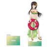 Girls und Panzer: Senshado Daisakusen! Extra Large Acrylic Stand (Shiho Nishizumi / Swimwear 2022) (Anime Toy)