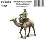 Afrikakorps Soldier Riding Camel (Plastic model)