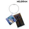 Milgram Haruka [All-Knowing And All-Agony] Jacket Illustration Ver. Twin Wire Big Acrylic Key Ring (Anime Toy)