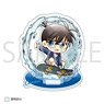 Detective Conan Acrylic Stand Conan Edogawa Mini Chara Bubble (Anime Toy)