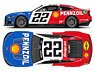 `ジョーイ・ロガーノ` #22 SHELL-PENNZOIL スローバック フォード マスタング NASCAR 2023 (ミニカー)