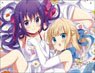 Bushiroad Rubber Mat Collection V2 Vol.850 Is the Order a Rabbit? Bloom [Rize & Syaro] (Card Supplies)