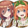 Trading Can Badge The Quintessential Quintuplets Movie Country Ver. (Set of 5) (Anime Toy)