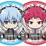 Trading Can Badge Kuroko`s Basketball Gochi-chara (Set of 7) (Anime Toy)