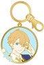 Oshi no Ko Stained Glass Style Key Chain Aqua (Anime Toy)