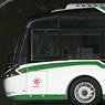 Haizhu Island Circular New Tram Trolleybus Elegant Star III (Route 101/#AF178, Route 107/#A87437) (2 Cars Set) (Model Train)