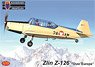 Zlin Z-126 `Over Europe` (Plastic model)