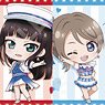 [Love Live! Sunshine!!] Big Square Can Badge A (Set of 9) (Anime Toy)