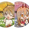 Chainsaw Man Trading Hologram Can Badge Holiday Ver. (Set of 6) (Anime Toy)