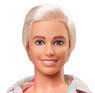 Barbie the Movie Ken Doll Wearing Pastel Striped Beach Matching Set (Character Toy)